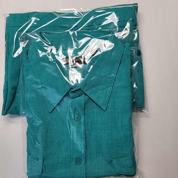 Men's Two Piece Shirt and Pants Set - Picture 6 of 9